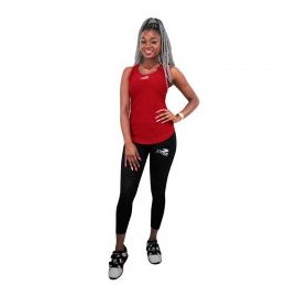 Blusa o playera deportiva SIN GORRO Fire Sports Femenil Roja